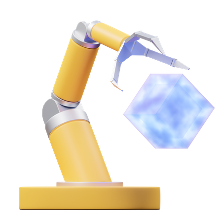 Robotermaschine  3D Icon