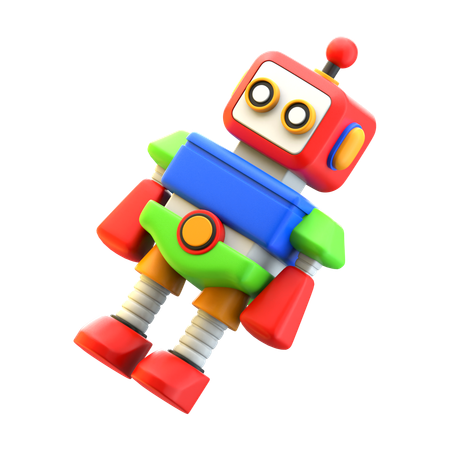 Roboterspielzeug  3D Icon