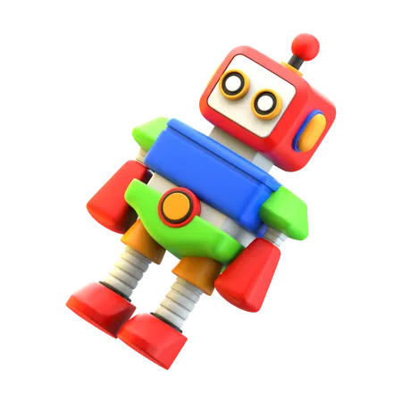 Roboterspielzeug  3D Icon