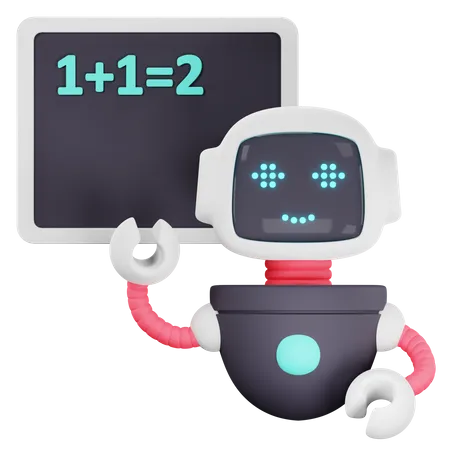 Roboter-Unterricht  3D Icon