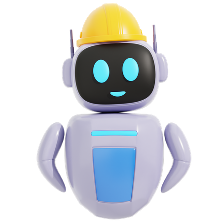 Roboterarbeiter  3D Icon