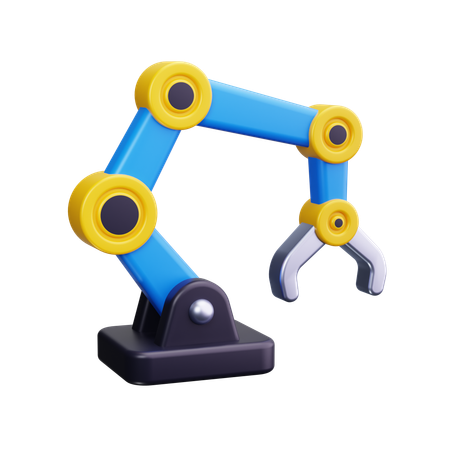 Roboterarm  3D Icon