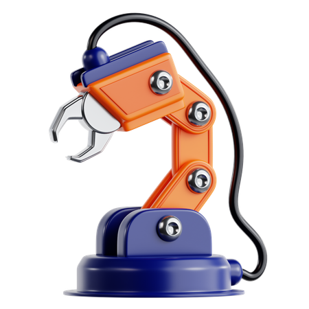 Roboterarm  3D Icon