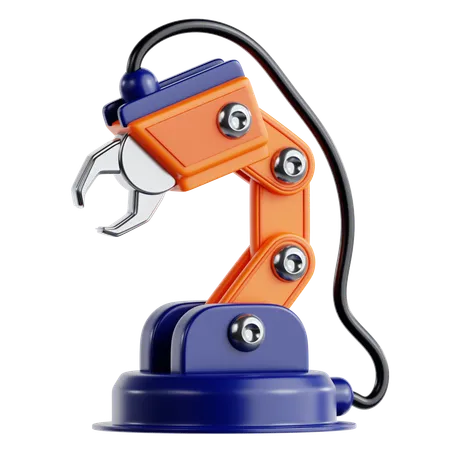 Roboterarm  3D Icon