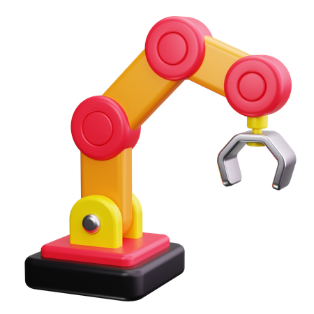 Roboterarm  3D Icon