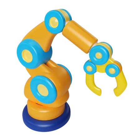 Roboterarm  3D Icon