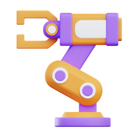 Roboterarm  3D Icon