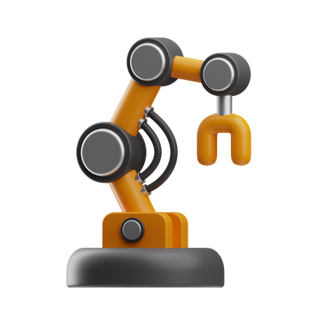 Roboterarm  3D Icon