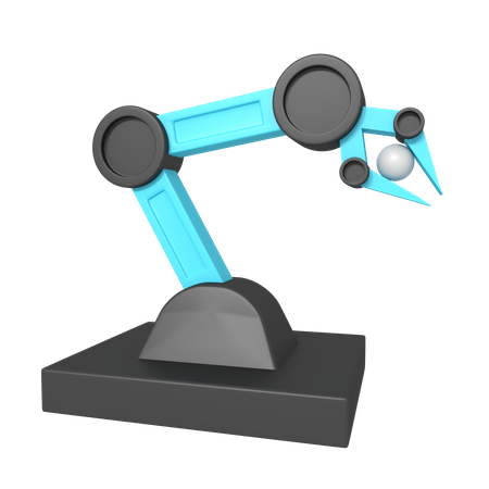 Roboterarm  3D Icon