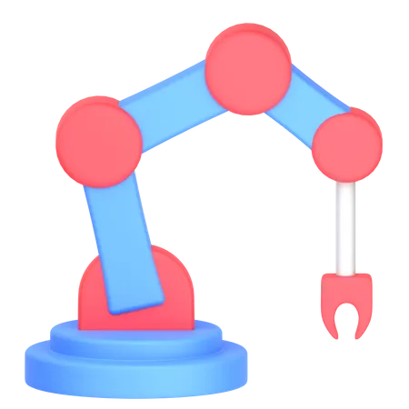 Roboterarm  3D Icon