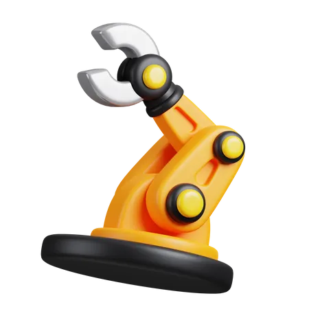 Roboterarm  3D Icon