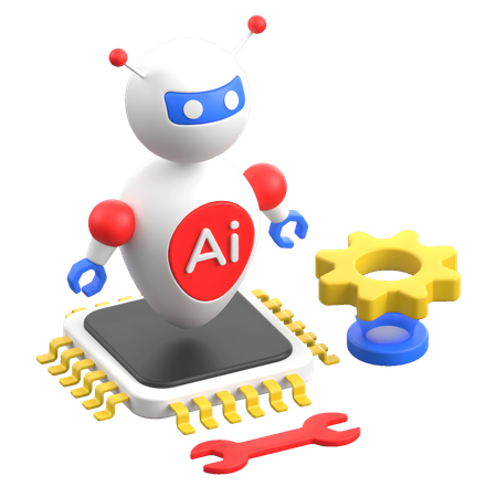 Robotereinstellungen  3D Icon