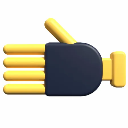 Roboterhand  3D Icon