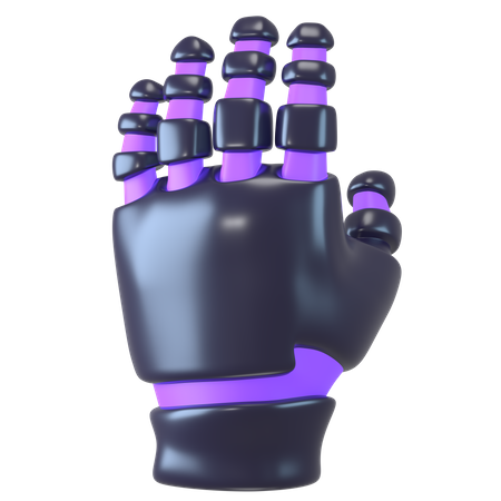 Roboterhand  3D Icon