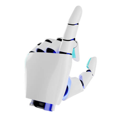 Roboterhand  3D Icon