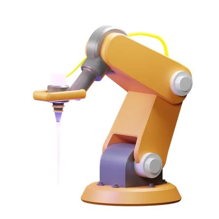 Roboterlaser  3D Icon