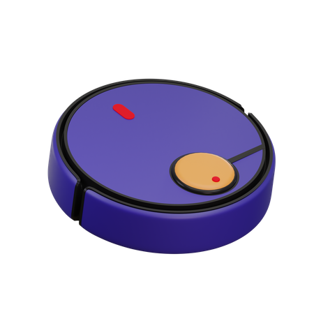 Roboter-Staubsauger  3D Icon