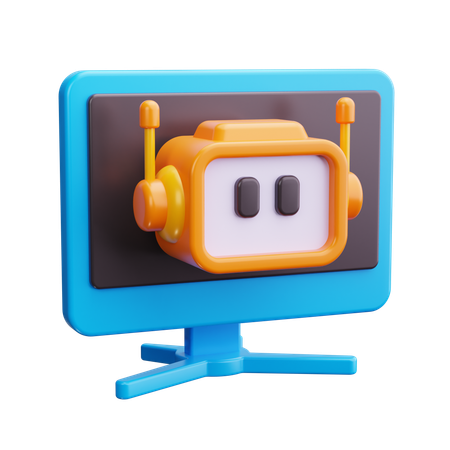 Robotic  3D Icon