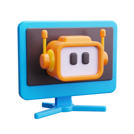 Robotic  3D Icon