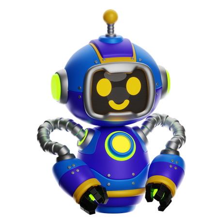Robotic  3D Icon
