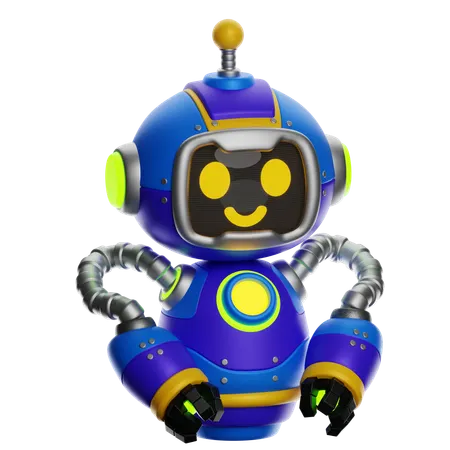 Robotic  3D Icon