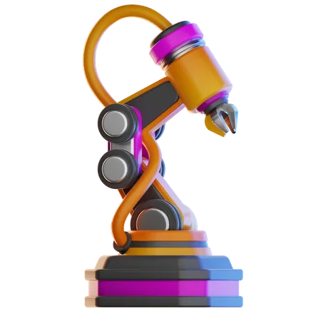 Robotic arm  3D Icon