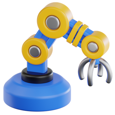 로봇 팔  3D Icon
