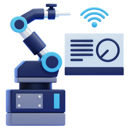 Robotic Arm  3D Icon