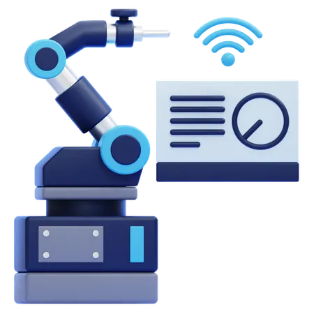 Robotic Arm  3D Icon