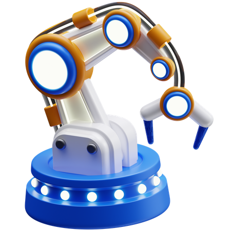 Robotic Arm  3D Icon