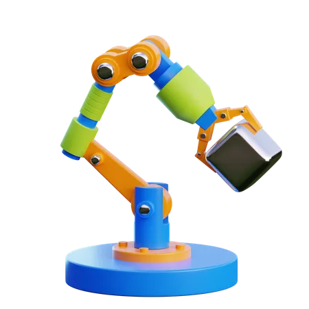 Robotic Arm  3D Icon