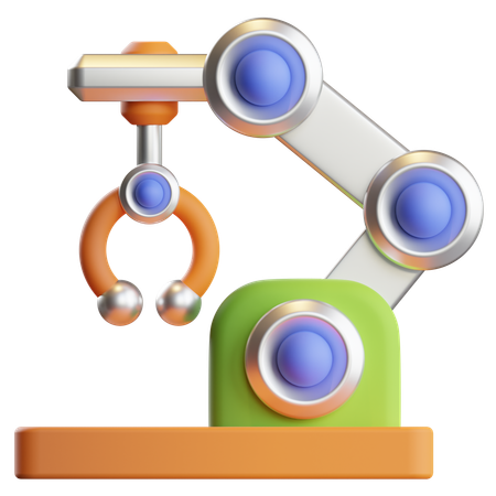 Robotic Arm  3D Icon