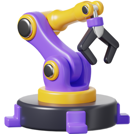 Robotic Arm  3D Icon