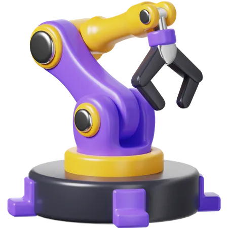 Robotic Arm  3D Icon