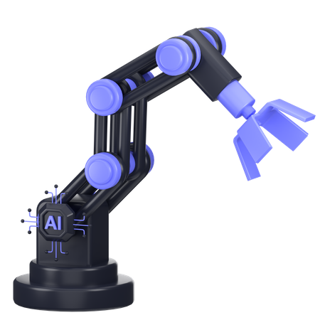 Robotic Arm  3D Icon