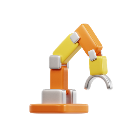 Robotic Arm  3D Icon