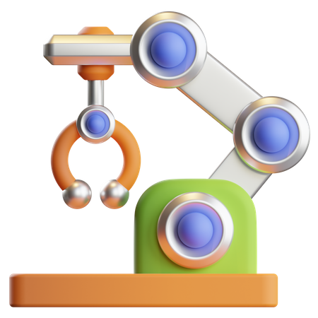 Robotic Arm  3D Icon