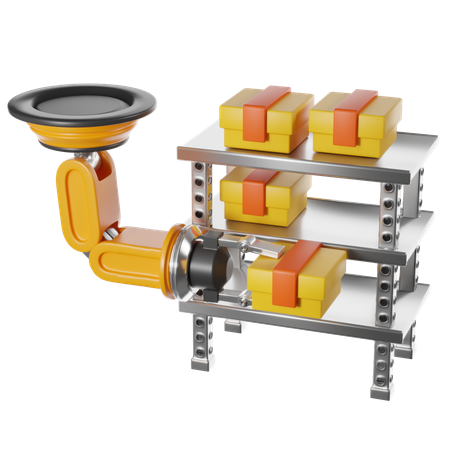Robotic Arm  3D Icon
