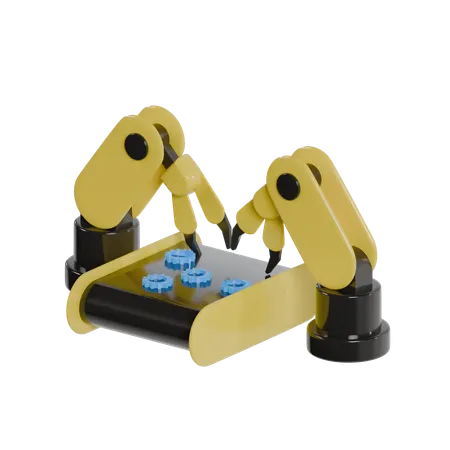 Robotic Arm  3D Icon