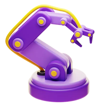 Robotic Arm  3D Icon