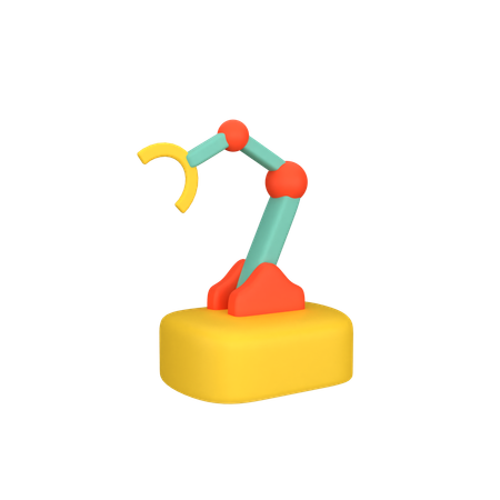 Robotic Arm  3D Icon