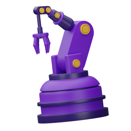 Robotic Arm  3D Icon