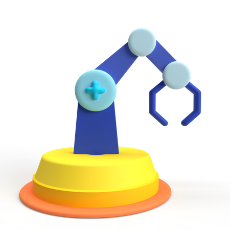 Robotic Arm  3D Icon