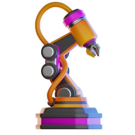 Robotic arm  3D Icon