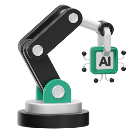 Robotic Arm  3D Icon