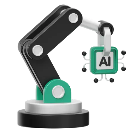 Robotic Arm  3D Icon