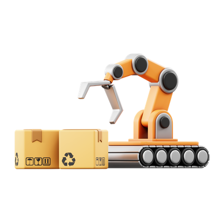 Robotic Arm Package  3D Icon