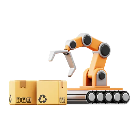 Robotic Arm Package  3D Icon