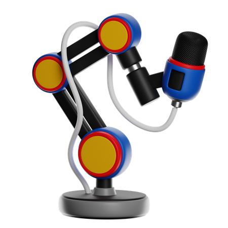 Robotic Arm With Gripper  3D Icon