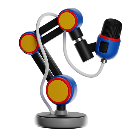 Robotic Arm With Gripper  3D Icon